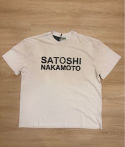 Satoshi Nakamoto T-shirt