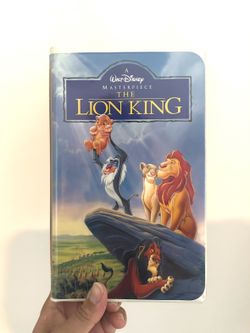 Walt Disney’s  masterpiece The Lion King VHS