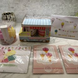 Party Supplies Ice Cream  Party Theme 