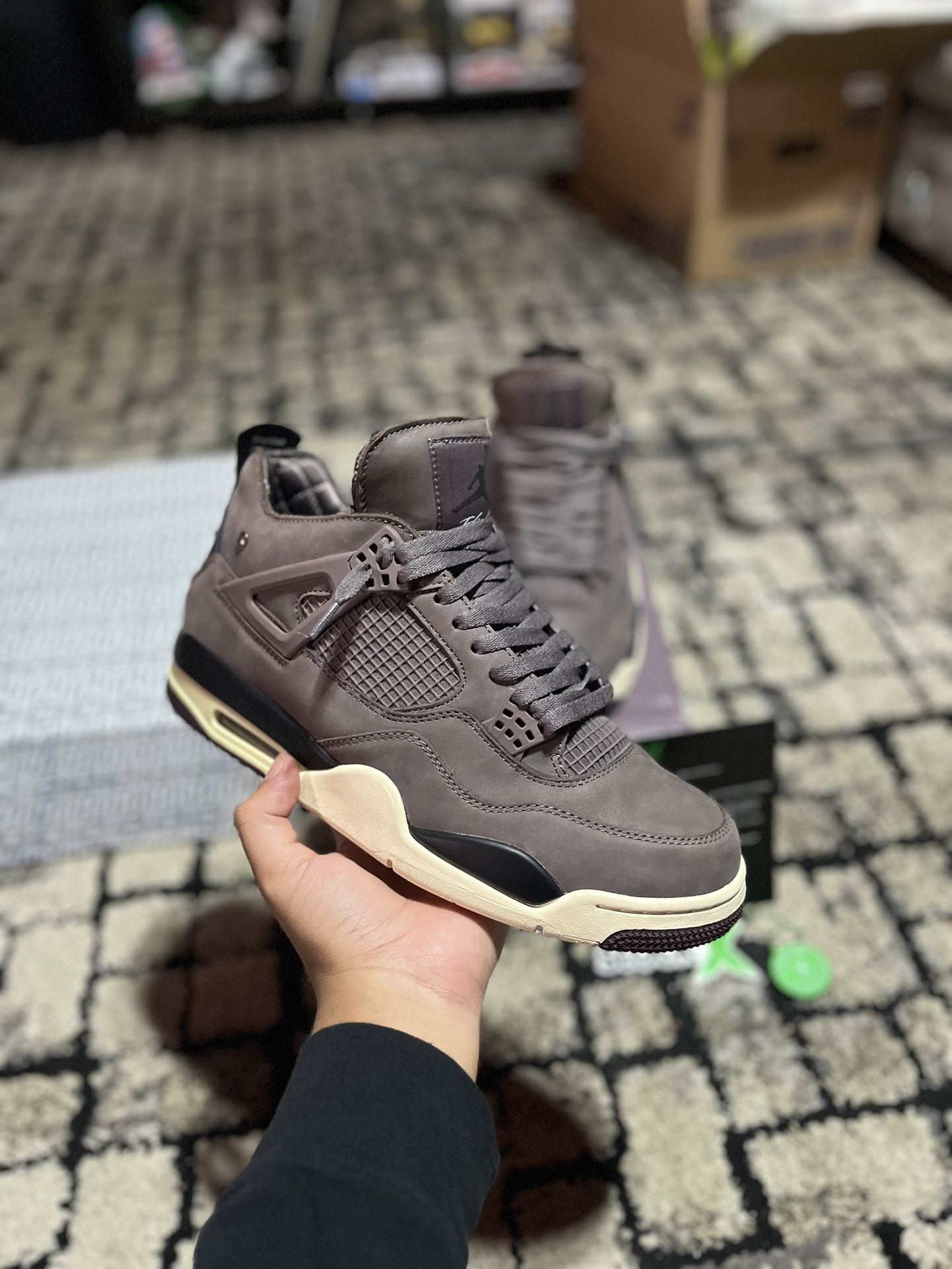 A Ma Maniére x Air Jordan 4 Retro 'Violet Ore' Size 12 