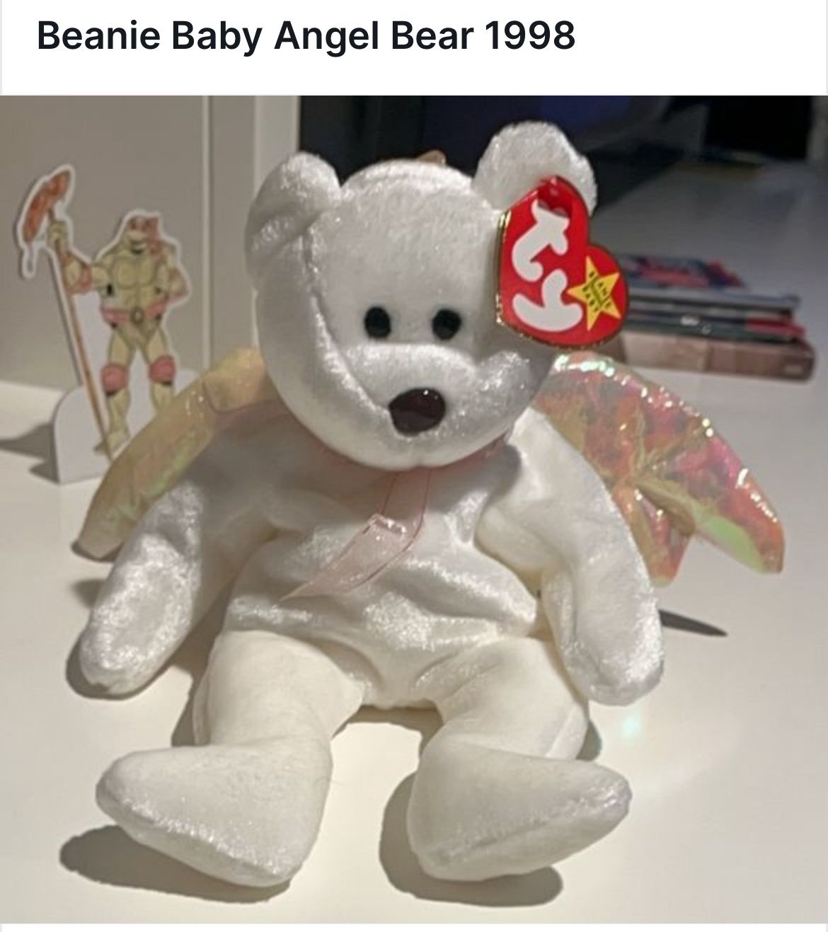 Halo Beanie Baby Rare!!! Mint Condition
