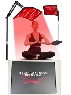 100% Brand New in box Anti-aging Red Light Therapy for Face and Body, Led 660nm Red Light & 850nm Infrared Light