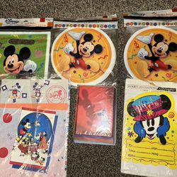 Disney Mickey Mouse Birthday Lot