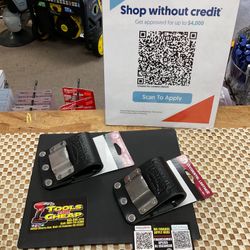 Occidental Leather B5537 Belt Worn Tape Clip- Black $37EACH