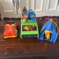 Fisher Price Vintage Adventure Bosque del norte años 70'