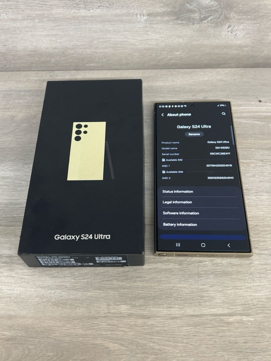 Samsung Galaxy S24 Ultra 512GB Cellphone (PO1020035) - Like New Condition