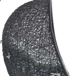 Egg Swing With Cushion, Chain And Ceiling Mount 