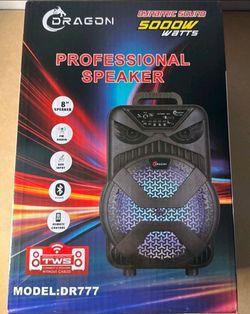 Dragon DR777 Party Speaker 5000 Watts NIB