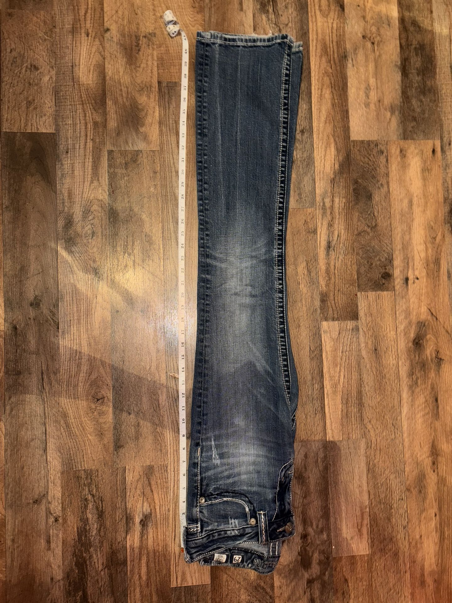 Miss Me Dark Blue Straight Leg Jeans