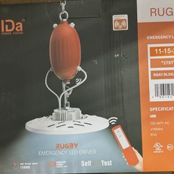 RUGBY EMERGENCY LED DRIVER CONSTANT CP POMEN MAT WITT Self Test RUGBY EMERGENCY LED DRIVER  RBAY SPECIFICATIONS 40W