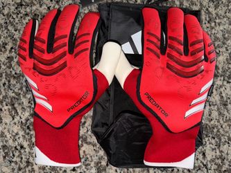 Adidas Predator Pro Fingersave Goalkeeper Gloves Size 11.5 mens soccer
