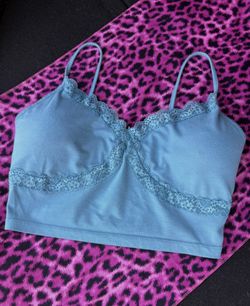 Baby Doll Light Blue Spaghetti Strap 🦋💕