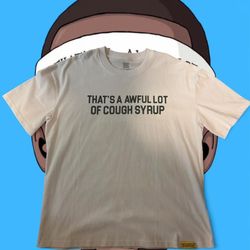 WHITE ALOCS T-SHIRT XL