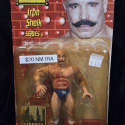 Legends Of Professional Wrestling Series 7 VARIANT, BLOODED The Iron Sheik 