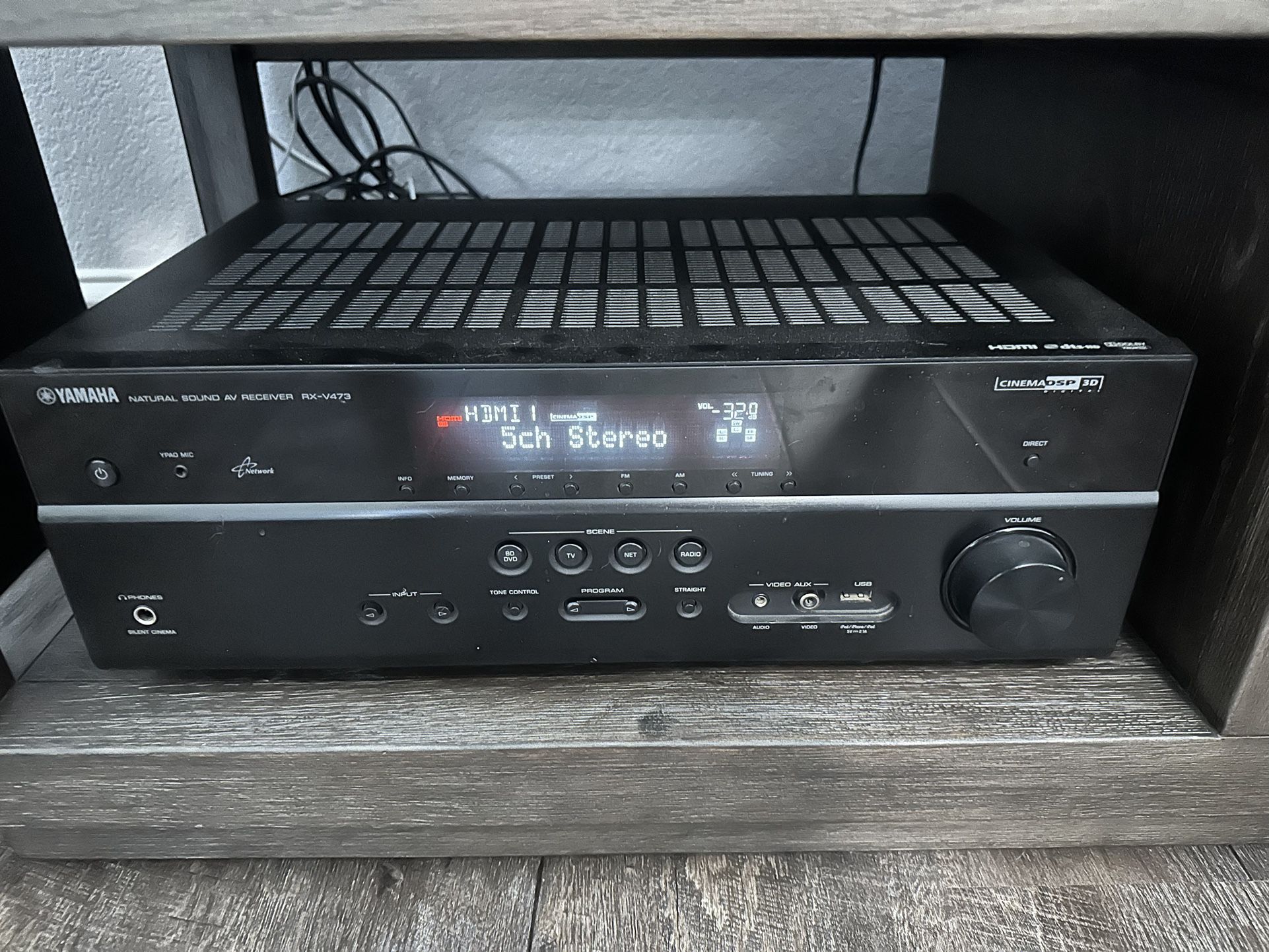 Yamaha 5.1 Channel Receiver 