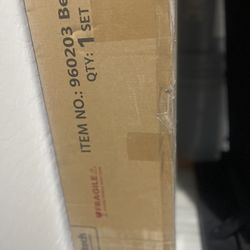 Full Bed Frame/Beige// brand New