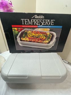 Vintage Aladdin Tempreserve Versatile Insulated Casserole Server Boxed