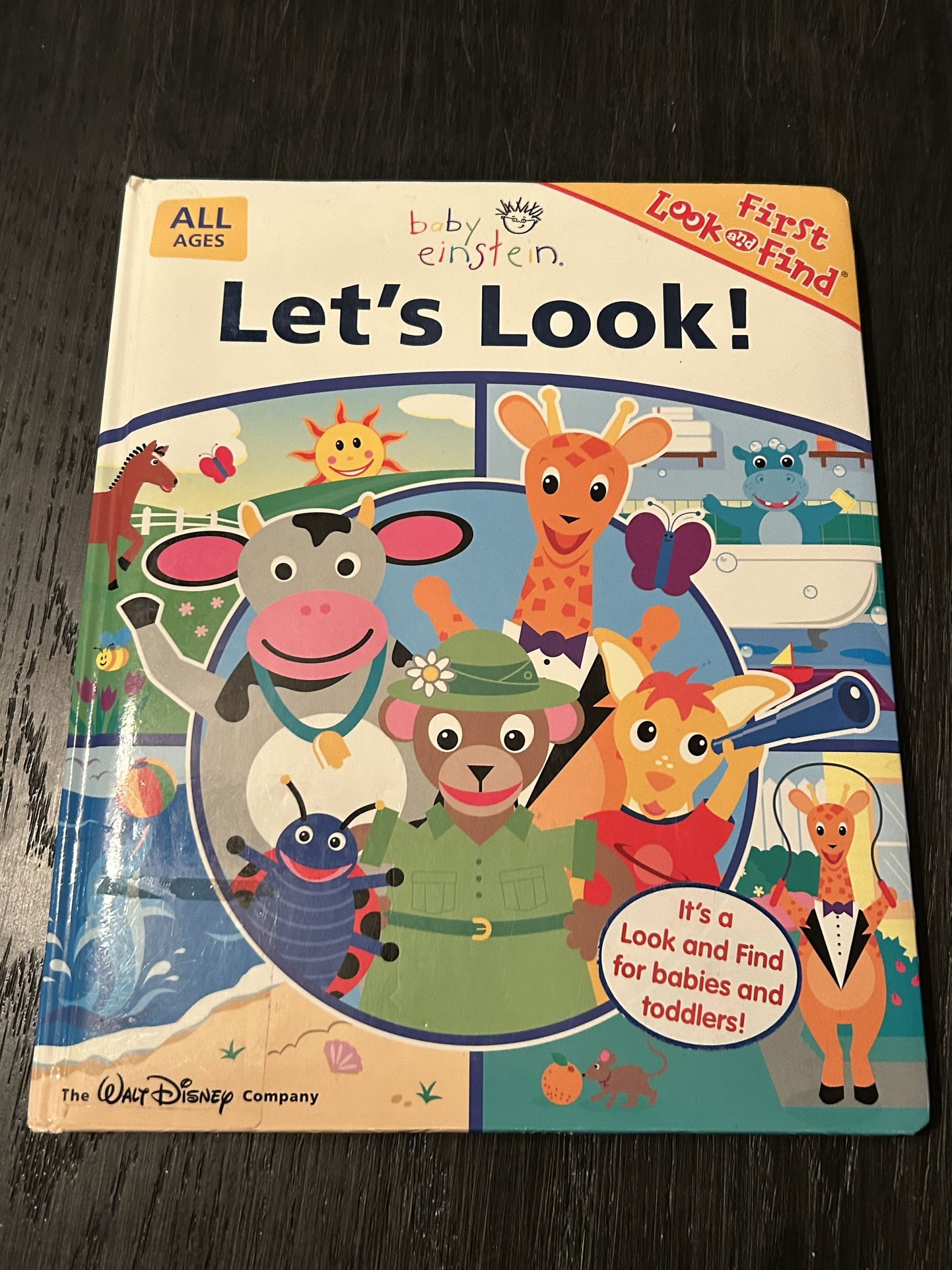 "Baby Einstein" look and find hardcover 