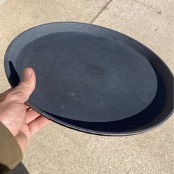 Black Cocktail Service Trays