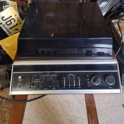 Vintage JCPenney Record Player