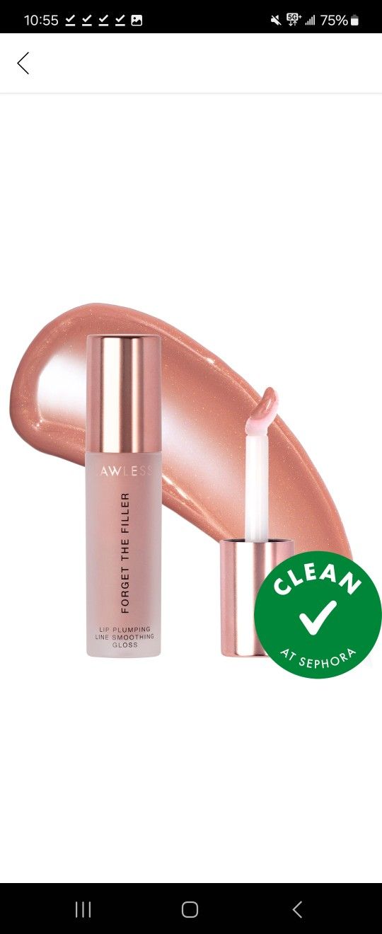 New
Authentic
Full Size
What it is: A clean, vegan lip gloss that delivers high shine, hydration, and visible plumping—instantly and over time.
Ke