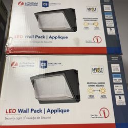 4 Pack   LED WALL PACK LIGHTS  $200