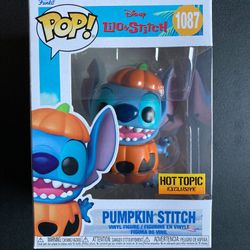Disney Funko Pumpkin Stitch Funko Pop