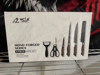 WCIA Comfort Hand-Forged 6-Piece Knife Set