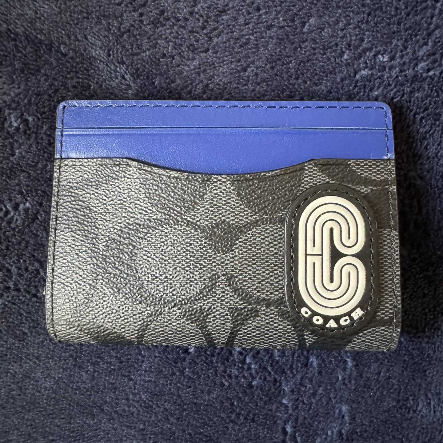 【Coach】Magnetic Card Case In Signature Canvas ◆国内発送◆ c4286_qbcah_a0