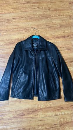 mens vince camuto leather jacket
