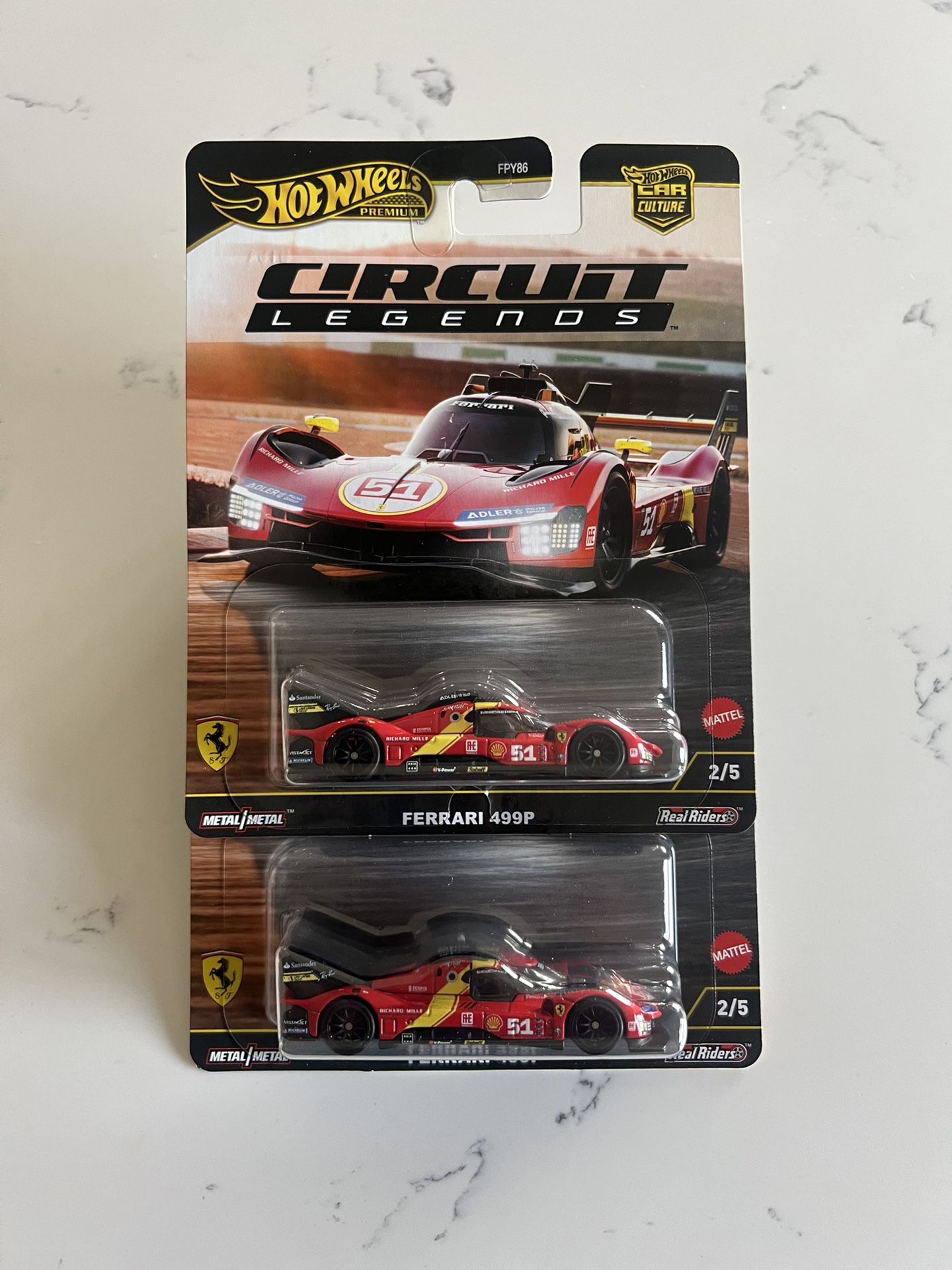 Hot Wheels Premium Car Culture Circuit Legends Ferrari 499P