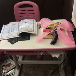 Kids desk with chair