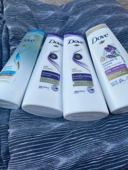 Four dove shampoos