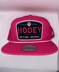 Hooey Western Original Snapback Hat Pink
