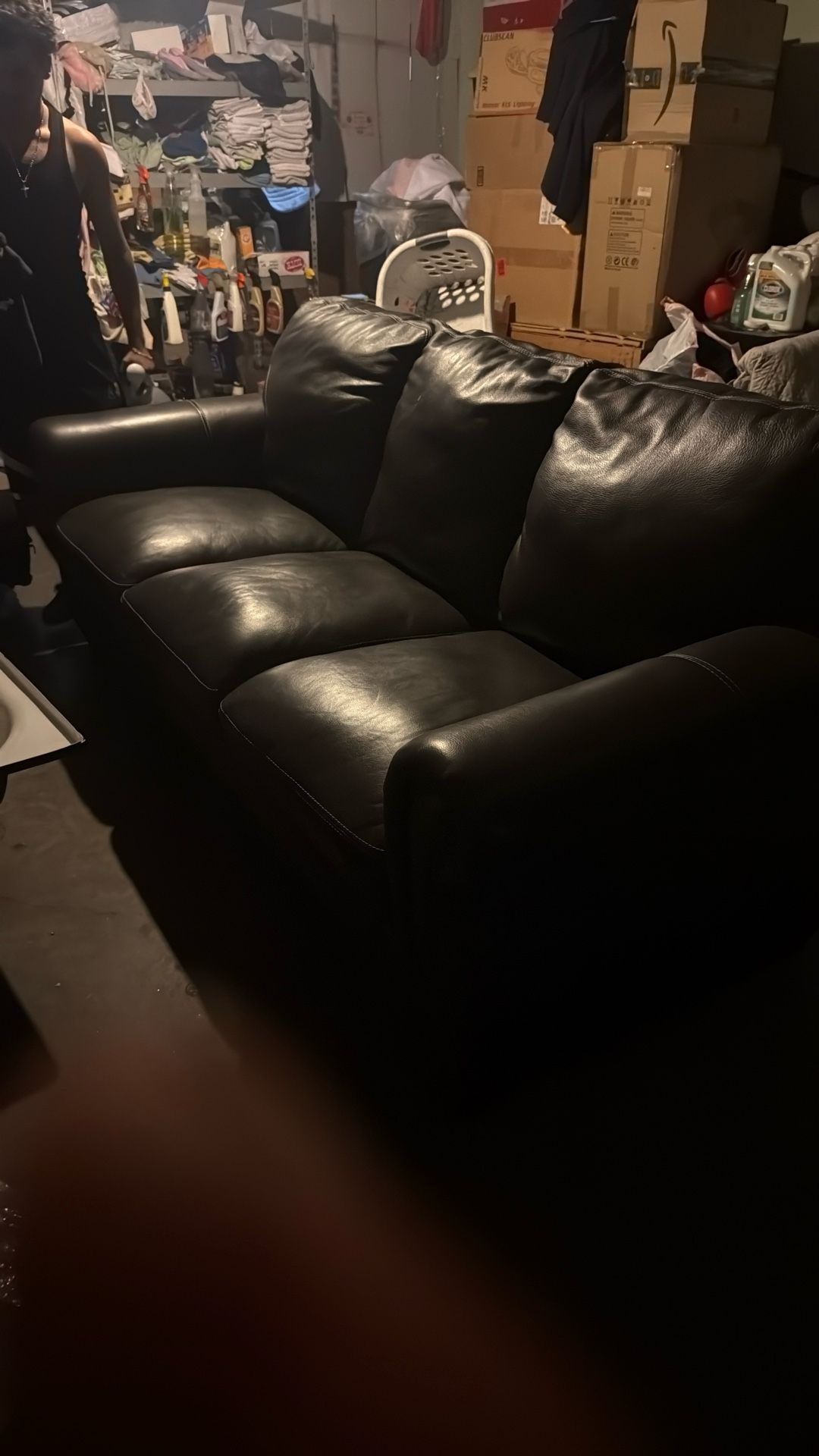 Leather Couch