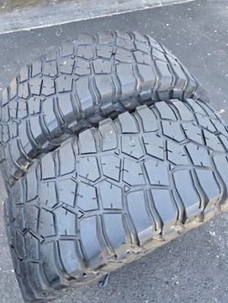 2 used tiresLt37x12.50r20  Bfgoodrich K02, DOT 2021,LR (E) $250.00 Both