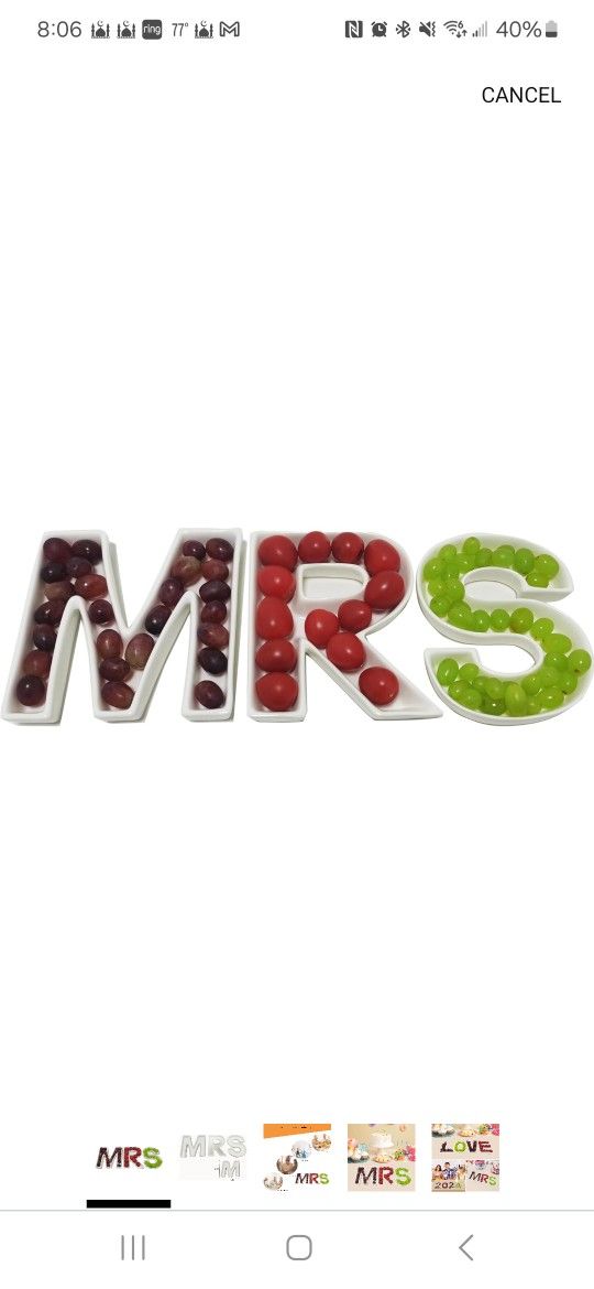 MRS Ceramic Party Decor