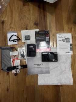 Canon G7X Mark III Camera