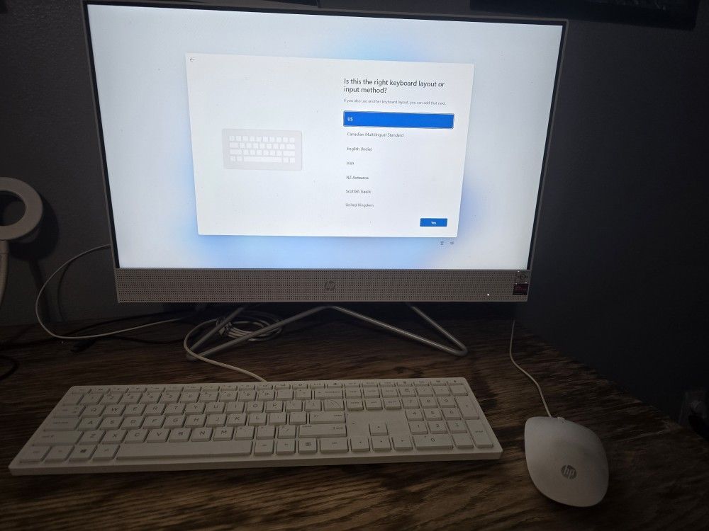 HP All-In-One Desktop Computer