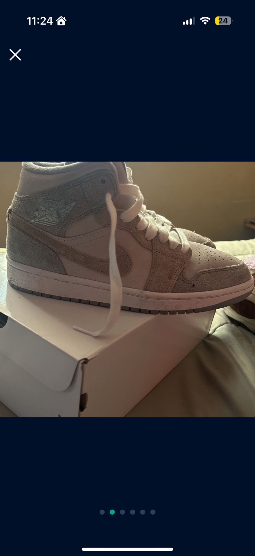Nike Air Jordan 1 Particle Gray