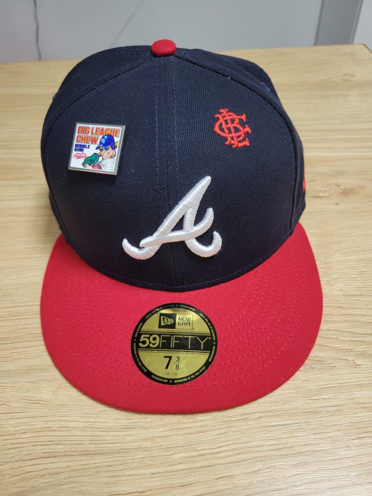 ATLANTA BRAVES MLB X BIG LEAGUE CHEW HAT for Sale in