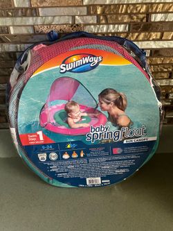 BRAND NEW BABY SPRING FLOAT SUN CANOPY