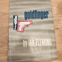 Ian Fleming GOLDFINGER Book Club Edition BCE 1959 Macmillan James Bond, HCDJ