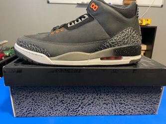 New Jordan 3 Retro In Size 12 In Orange