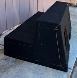Dual Subwoofer Box Enclosure