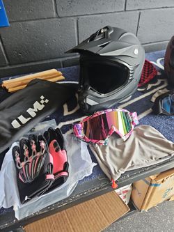 Off road dirt bike helmets