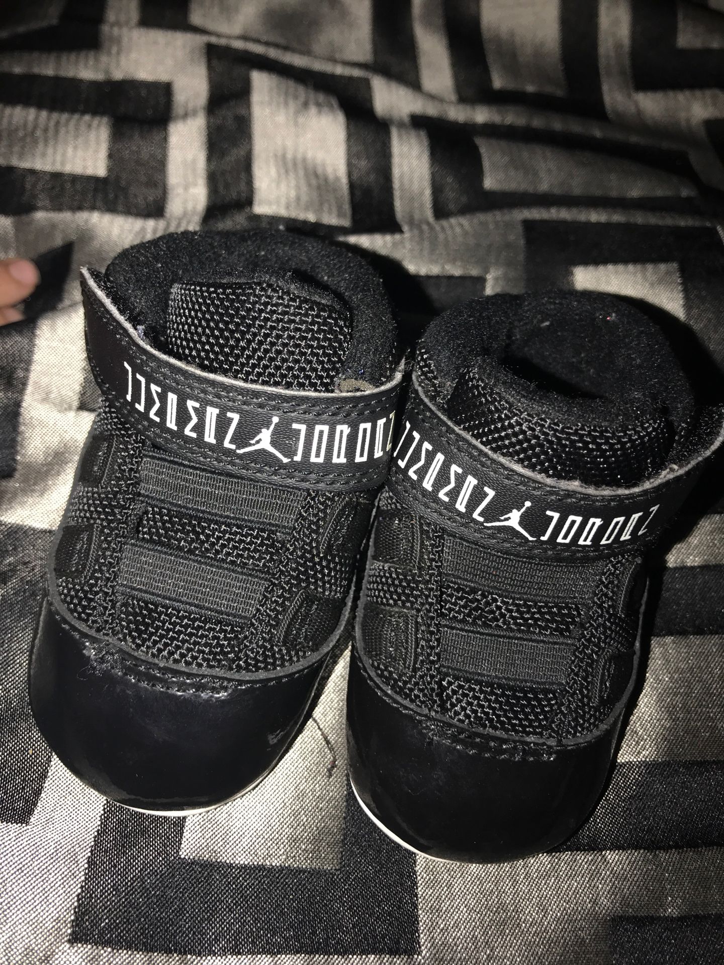 Size 2c retro 11s Jordan for baby