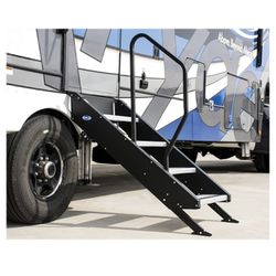MORryde - STP214-006H 4 Step Handrail for Step Above 1st Generation RV Entry Step