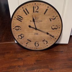 Decorative Wall Clock - 26” Wide