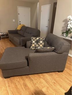 Living Room Furniture Set - Couch and Lounger Sectional